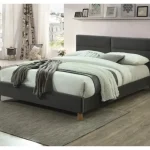 Sierra Velvet franciafranciaágy 160x200 Színe: szürke/DAB TAP.150 Szuper akció